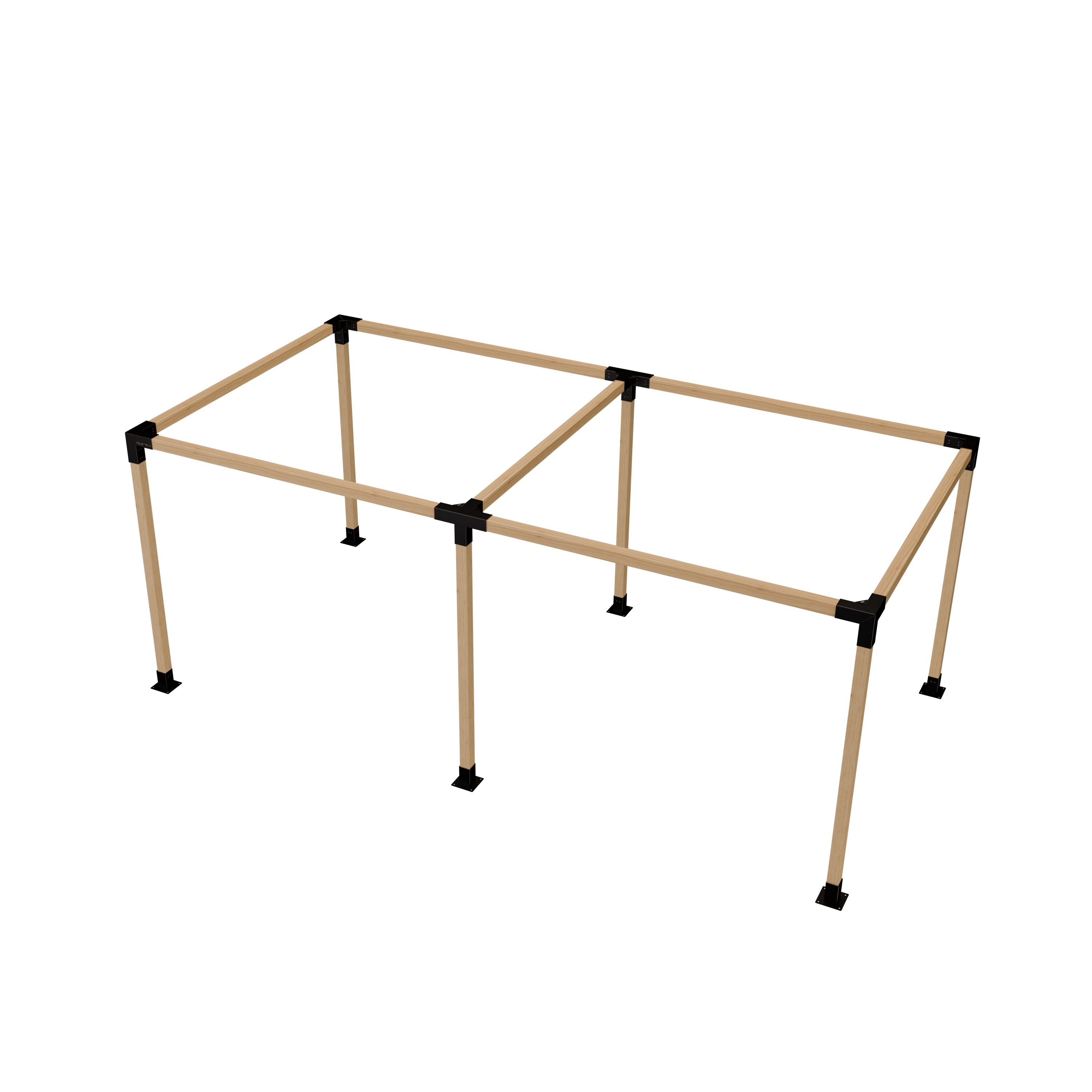 Kit Pérgola 3x6 metros