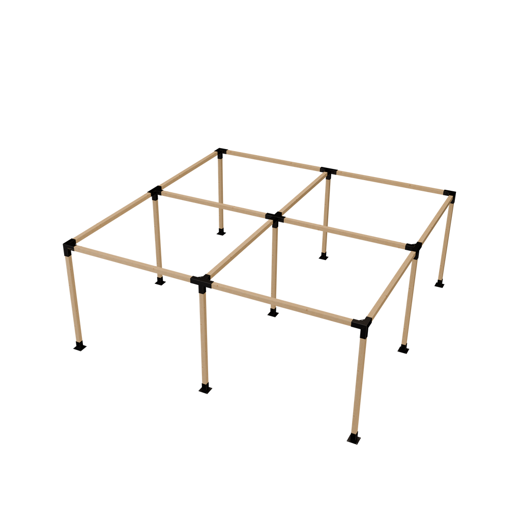 Kit Pérgola 6x6 metros