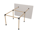 Kit Pérgola Adosada 3x6 metros