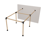 Kit Pérgola Adosada 3x6 metros