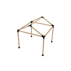 Kit Pérgola Casa 3x3 metros