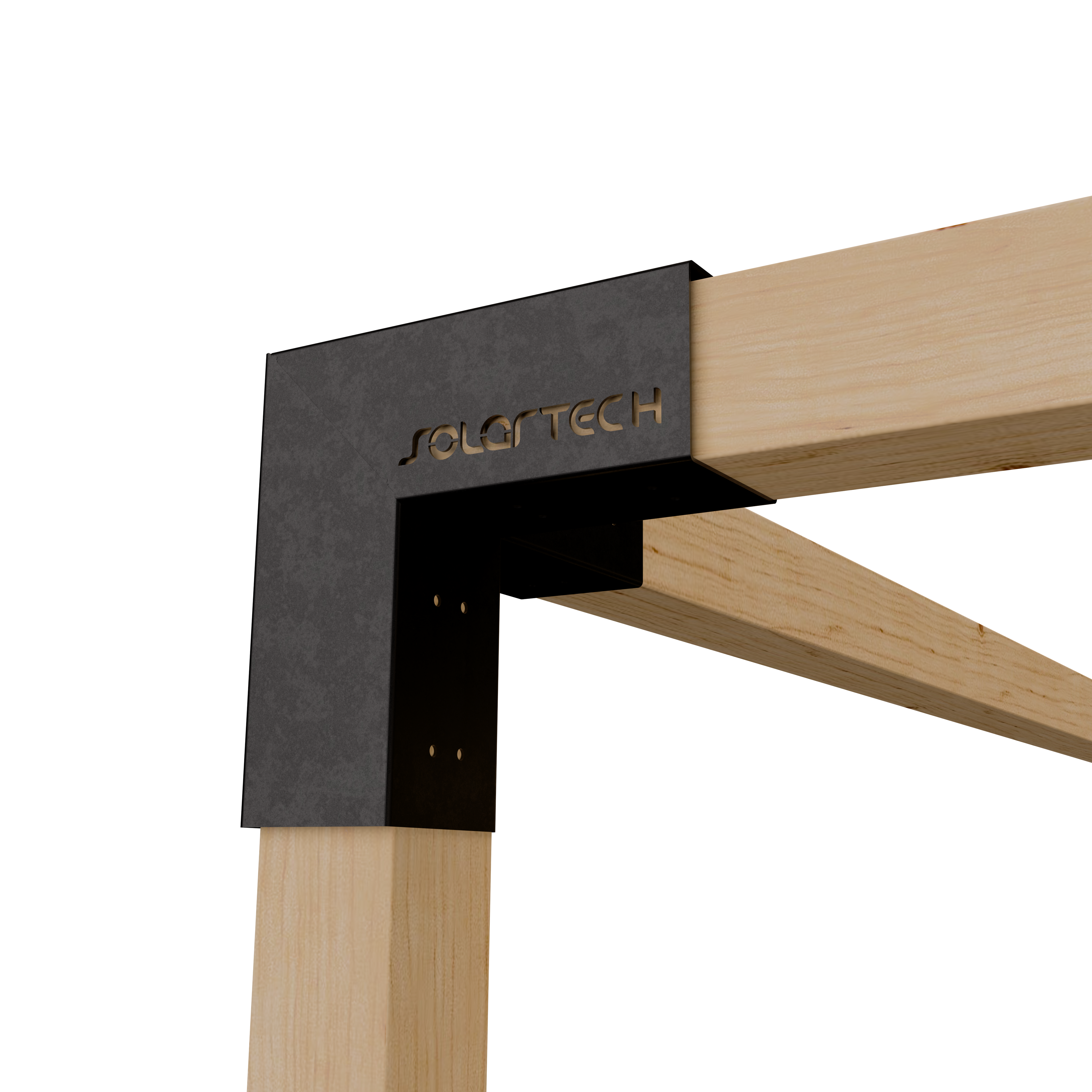 Kit Pérgola Adosada 3x3 metros