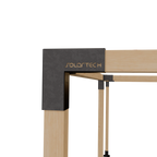 Kit Pérgola Adosada Ángulo 3x6 metros