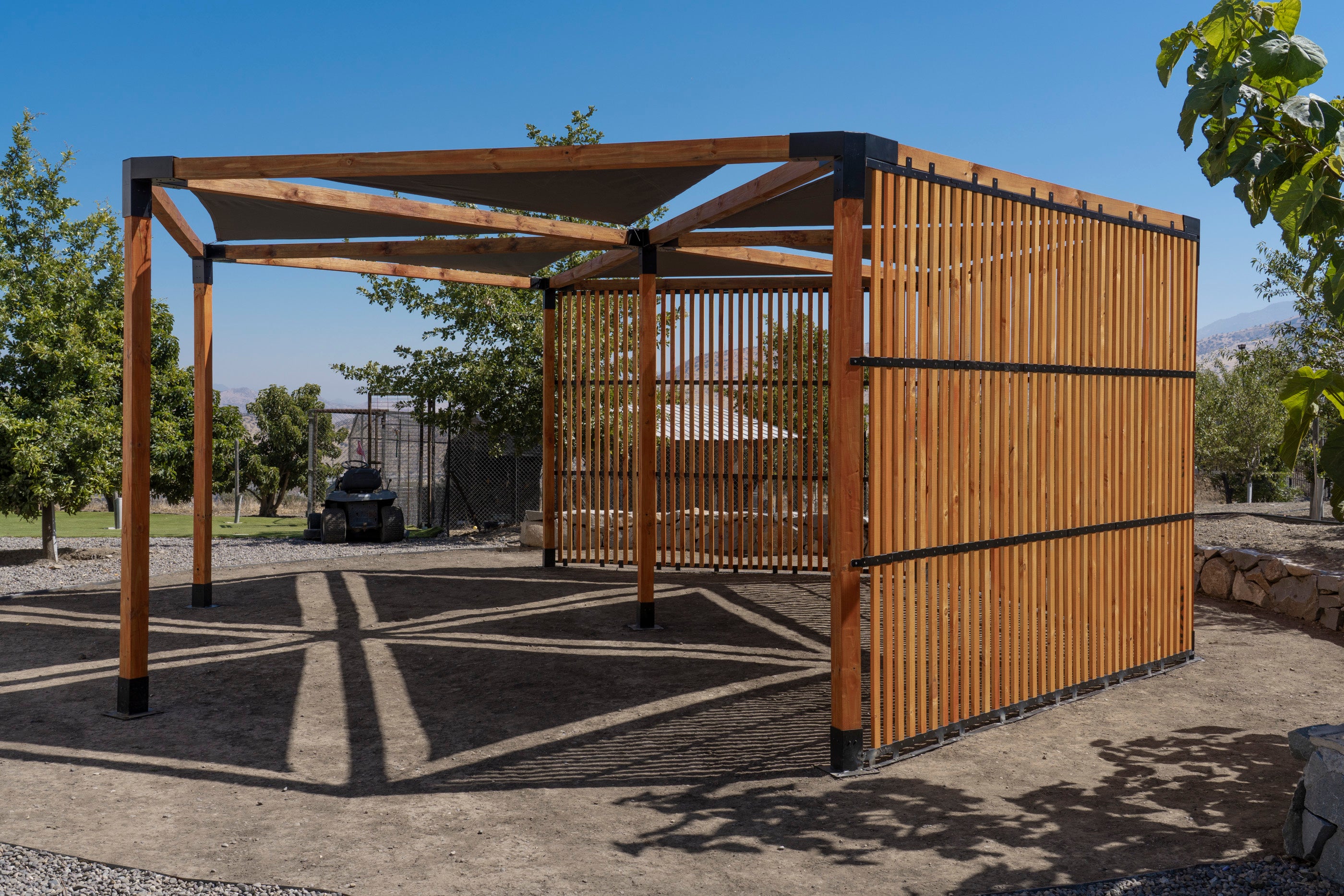 Kit Pérgola Hexagonal con Central