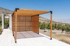 Kit Pérgola Adosada 3x6 metros