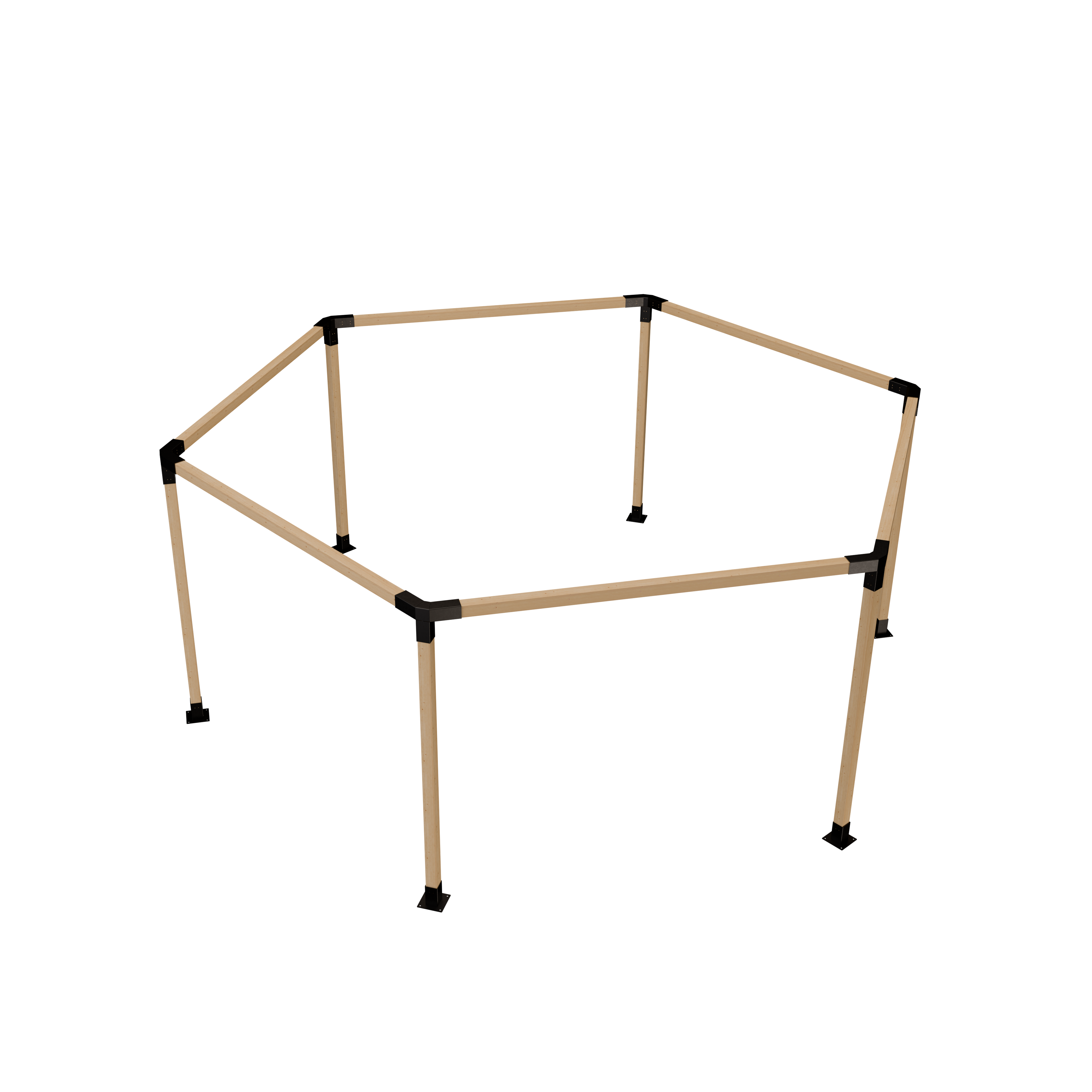 Kit Pérgola Hexagonal