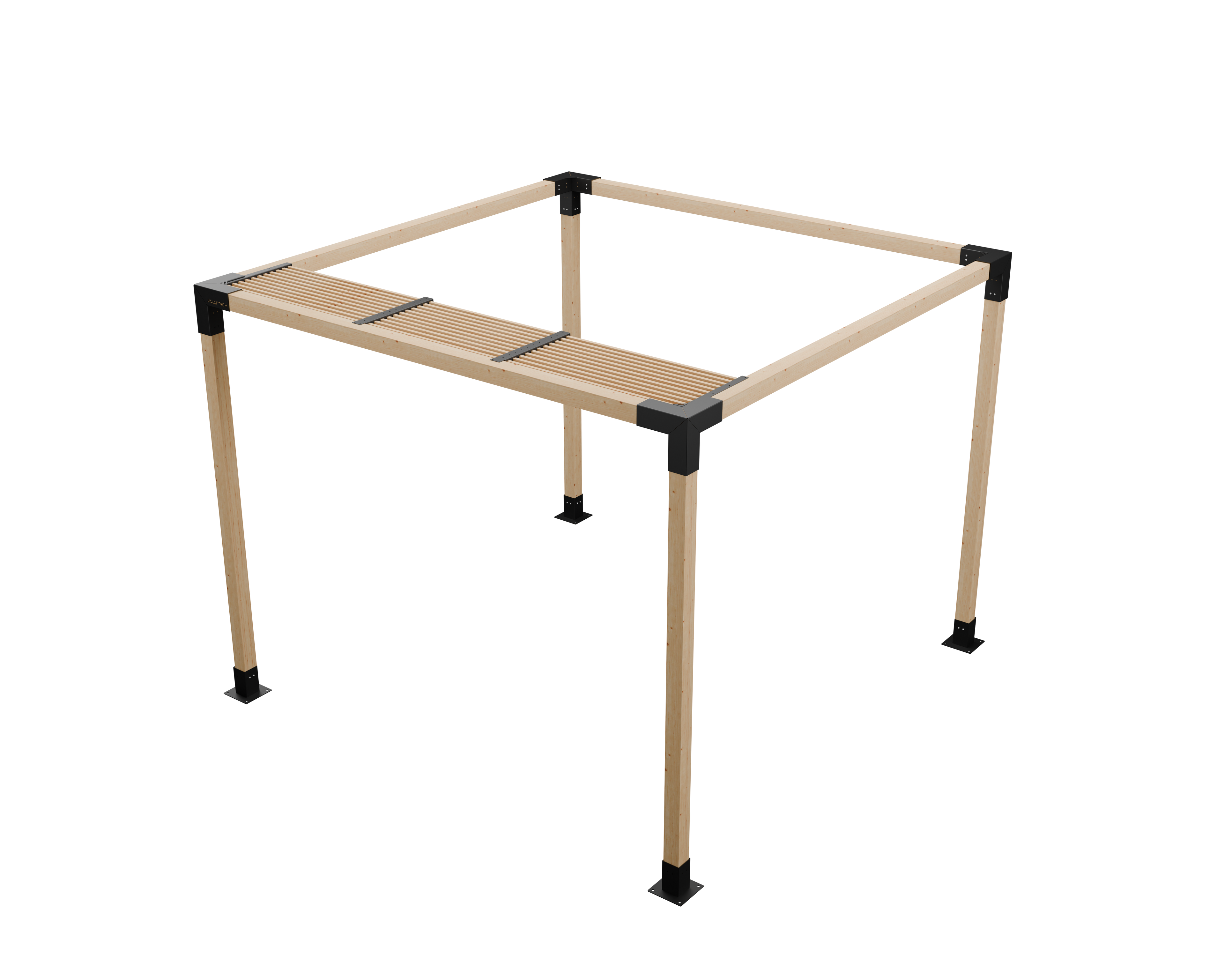 Kit Inicio Techo Palillaje para Pérgola