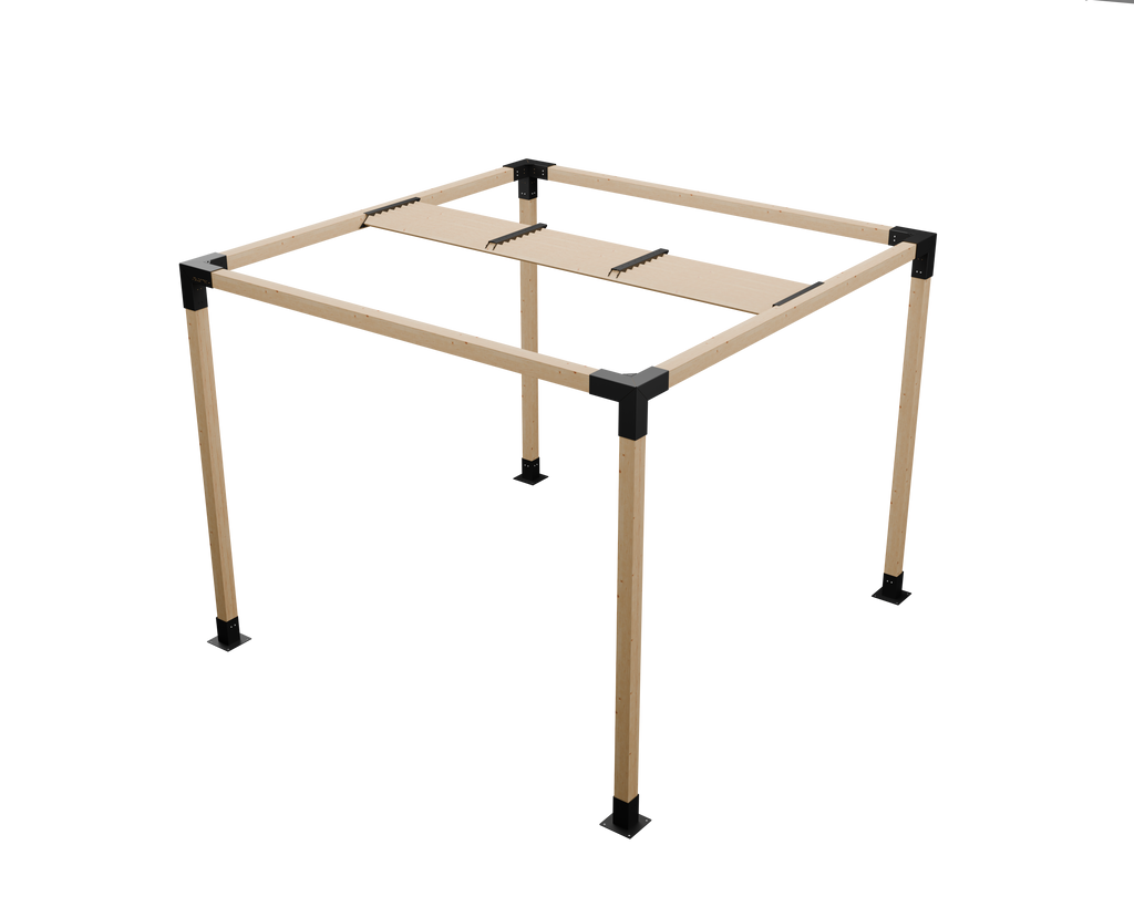 Kit Central Techo en Ángulo Palillaje para Pérgola