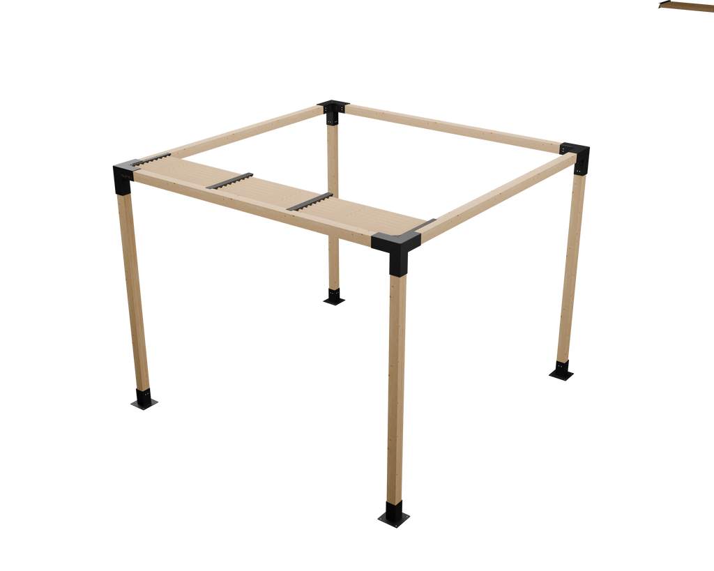 Kit Final Techo en Ángulo Palillaje para Pérgola
