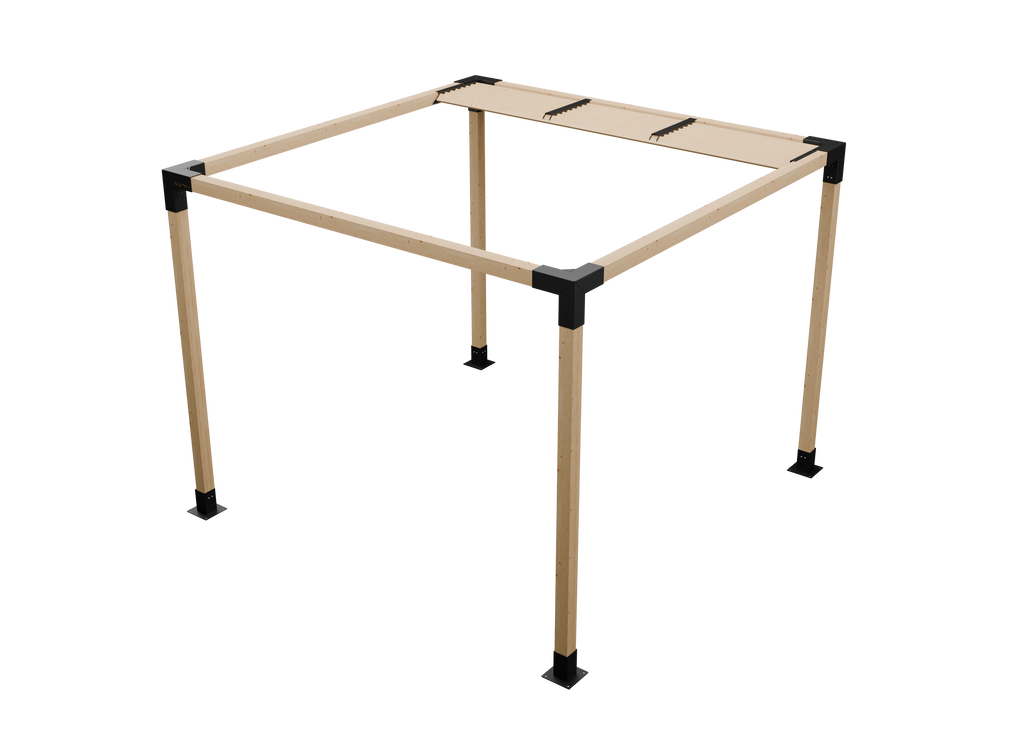Kit Inicio Techo en Ángulo Palillaje para Pérgola