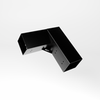 Conector Punta Casa Acero Negro