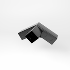 Conector Punta Casa Acero Negro
