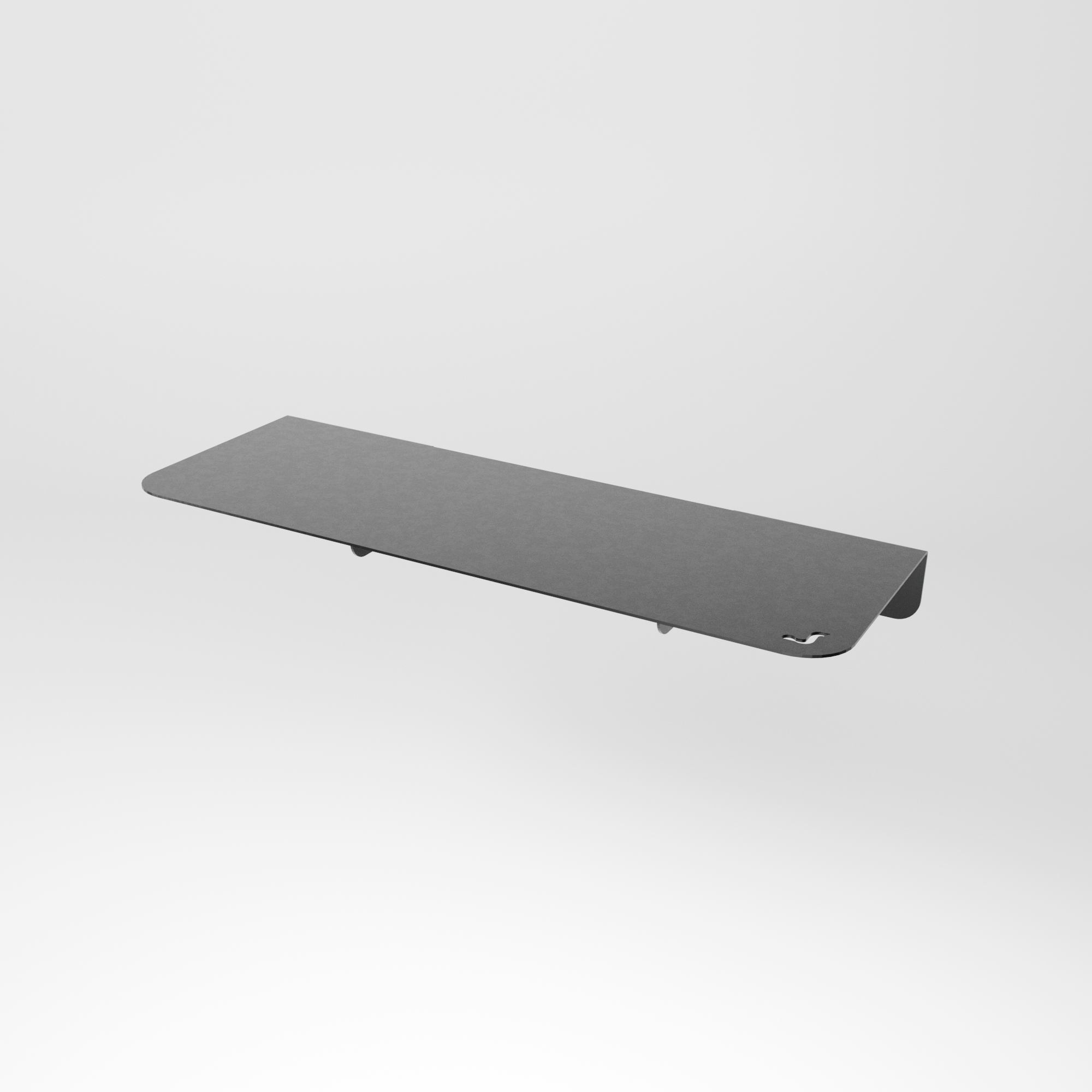 Repisa 3 Acero Negro Accesorio para Pérgola