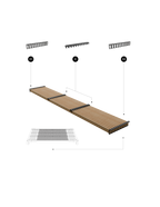 Kit Central Techo Palillaje para Pérgola
