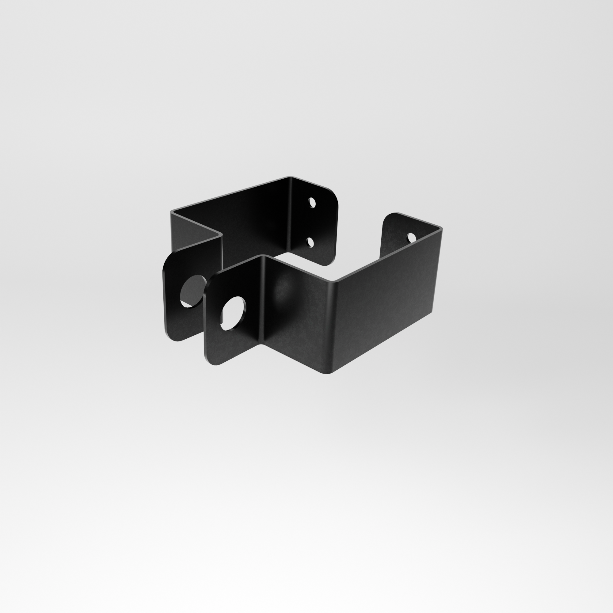 Soporte Hamaca  Acero Negro Accesorio para Pérgola