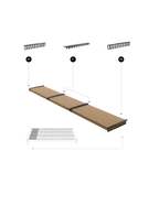Kit Final Techo Palillaje para Pérgola
