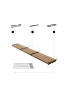 Kit Inicio Techo Palillaje para Pérgola