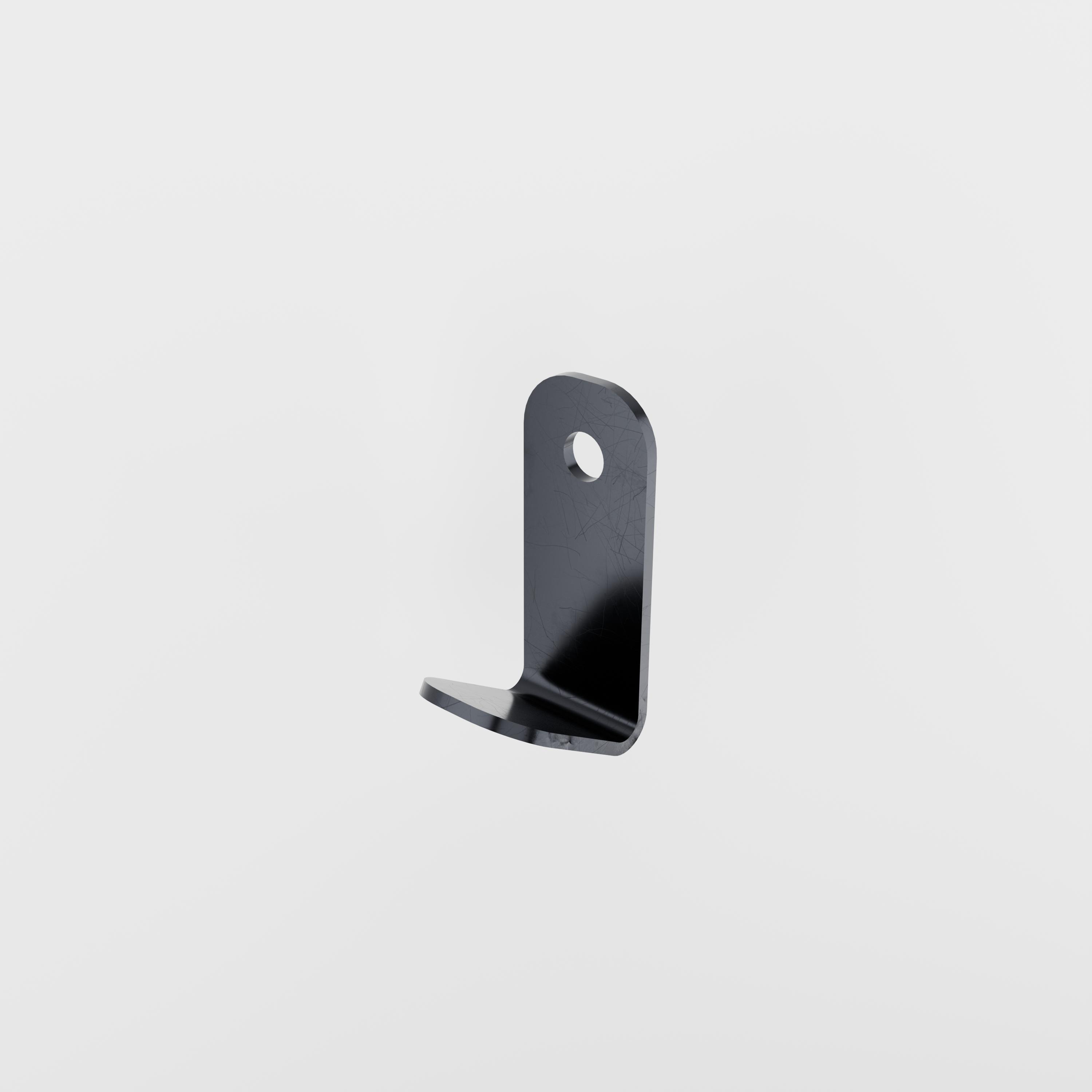 Kit Soporte Luces Acero Negro Accesorio para Pérgola